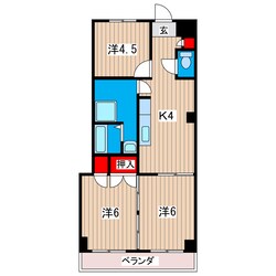 マーメイドの物件間取画像